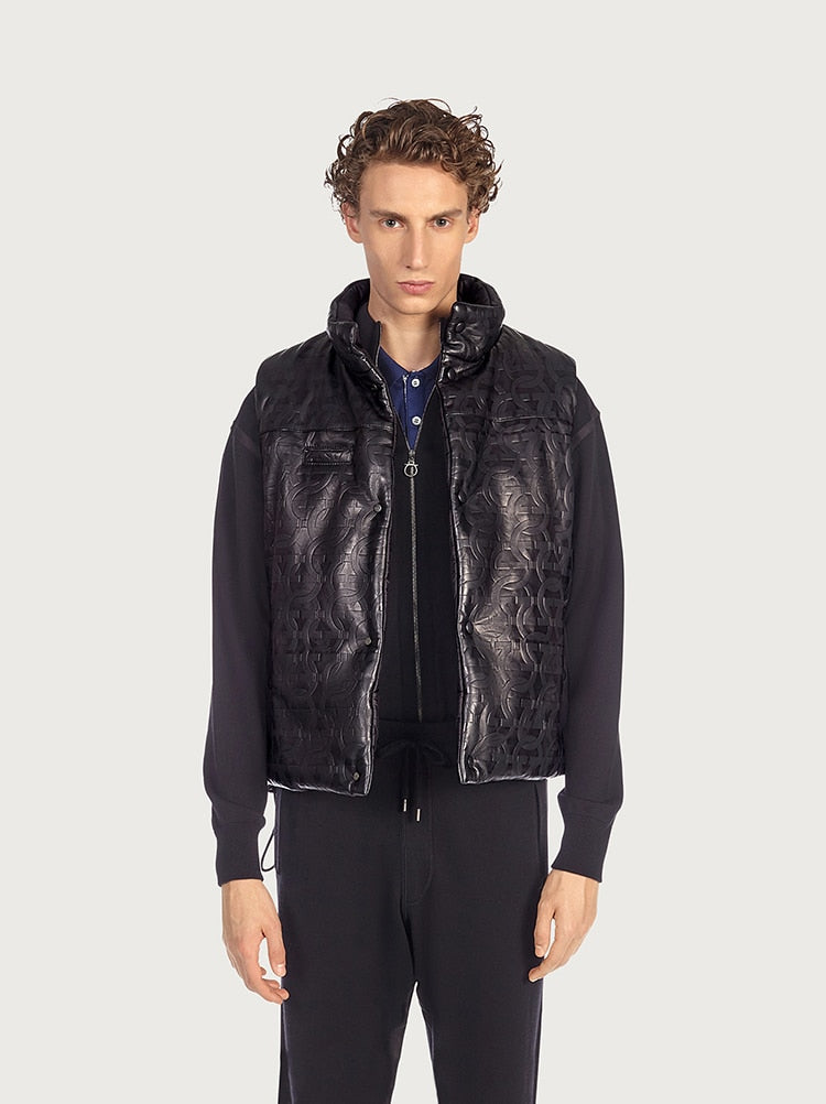 Ferragamo Leather-Vest