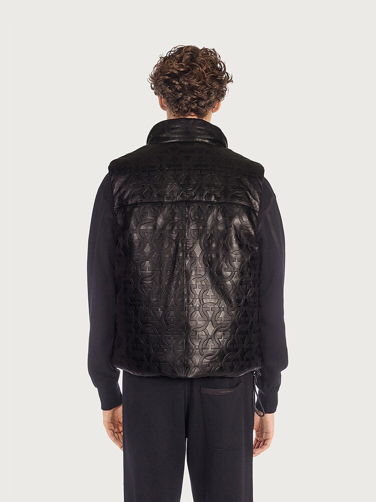 Ferragamo Leather-Vest