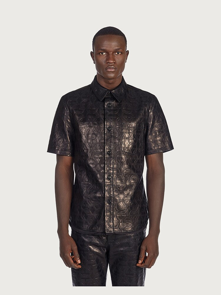 Ferragamo Leather-Jacket