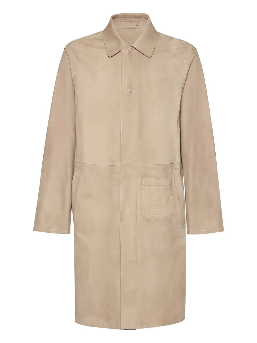 Ferragamo Suede Coat