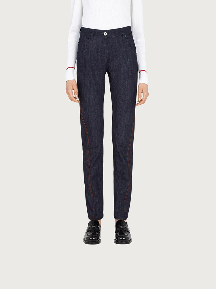 Ferragamo 5 Pocket Trousers