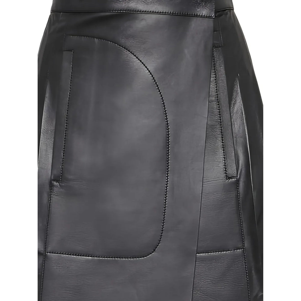 Ferragamo Leather-Skirt