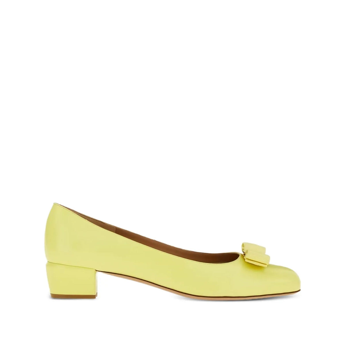 Ferragamo Leather Ballet Flats