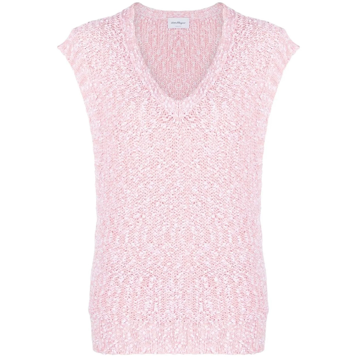Ferragamo Without Sleeves V-Neck