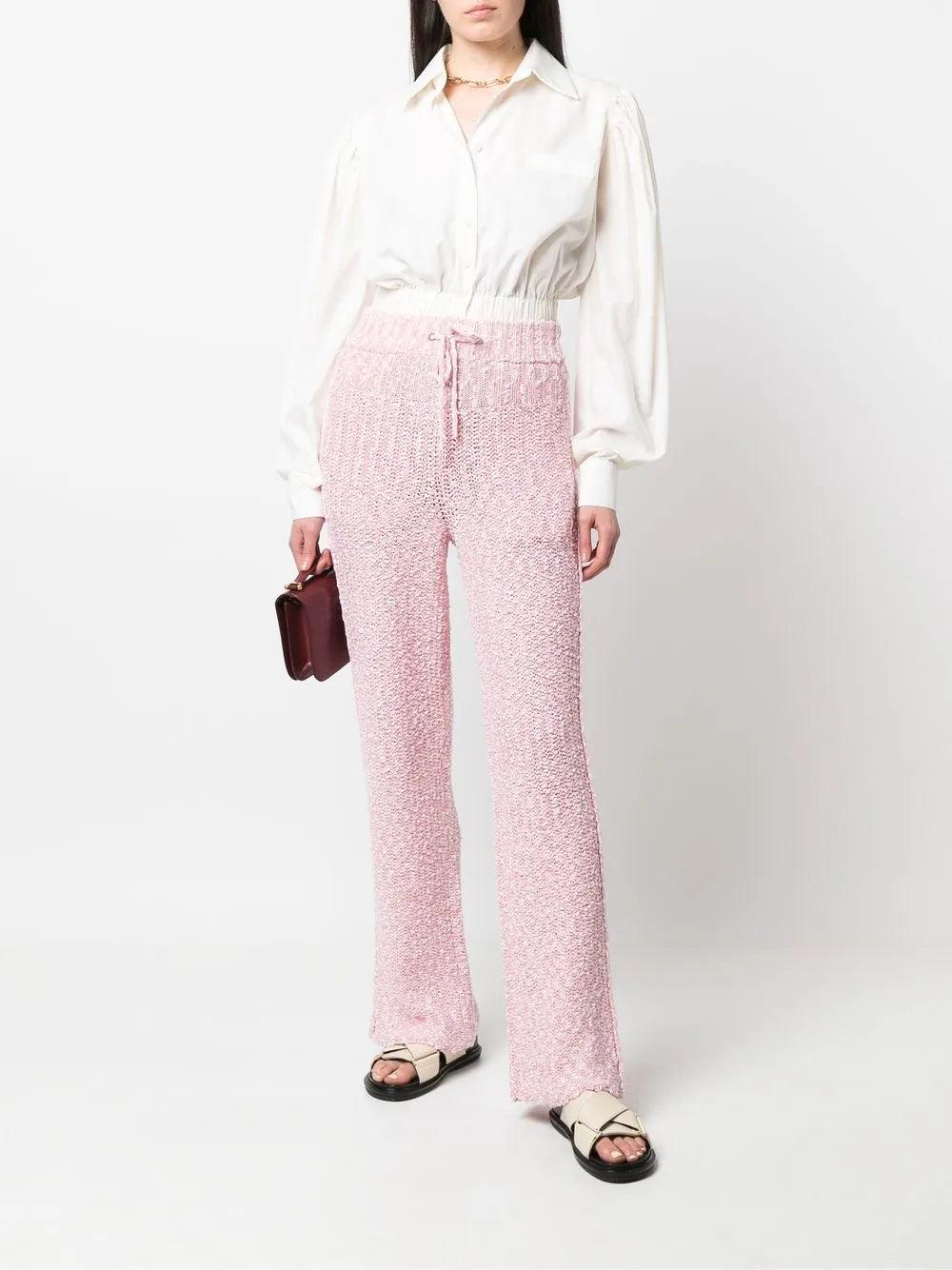 Ferragamo Drawstring-Fastening Waist Trousers