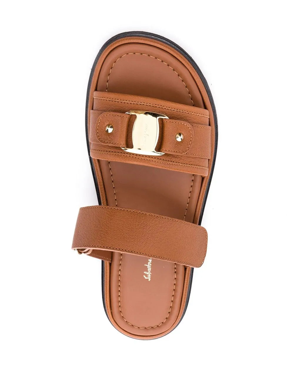 Ferragamo Vara Touch-Strap Sandals