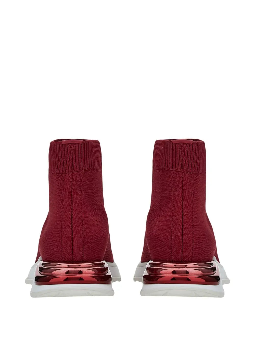 Ferragamo Logo-Print Slip-On Sneakers