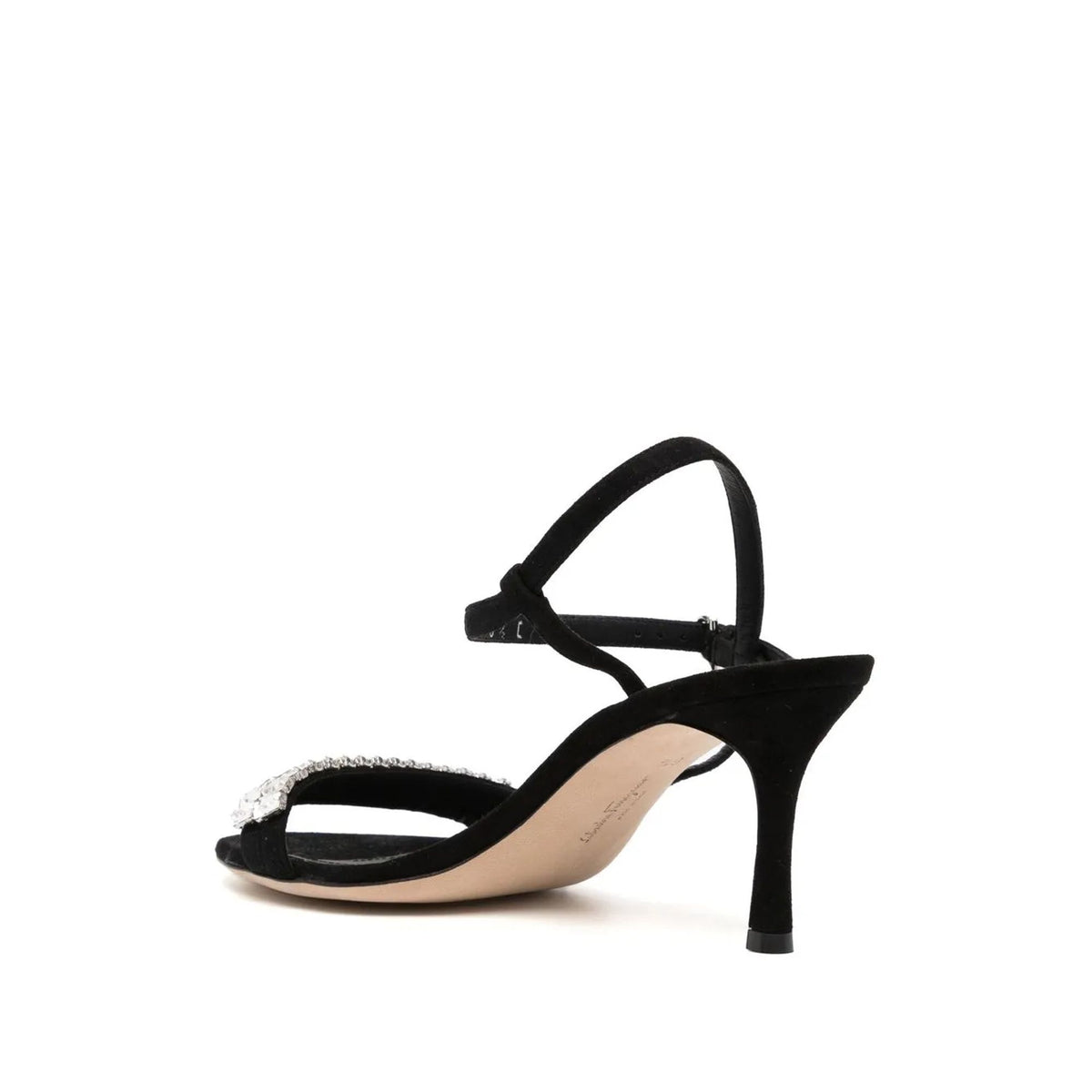 Ferragamo 70Mm Crystal-Embellished Sandals