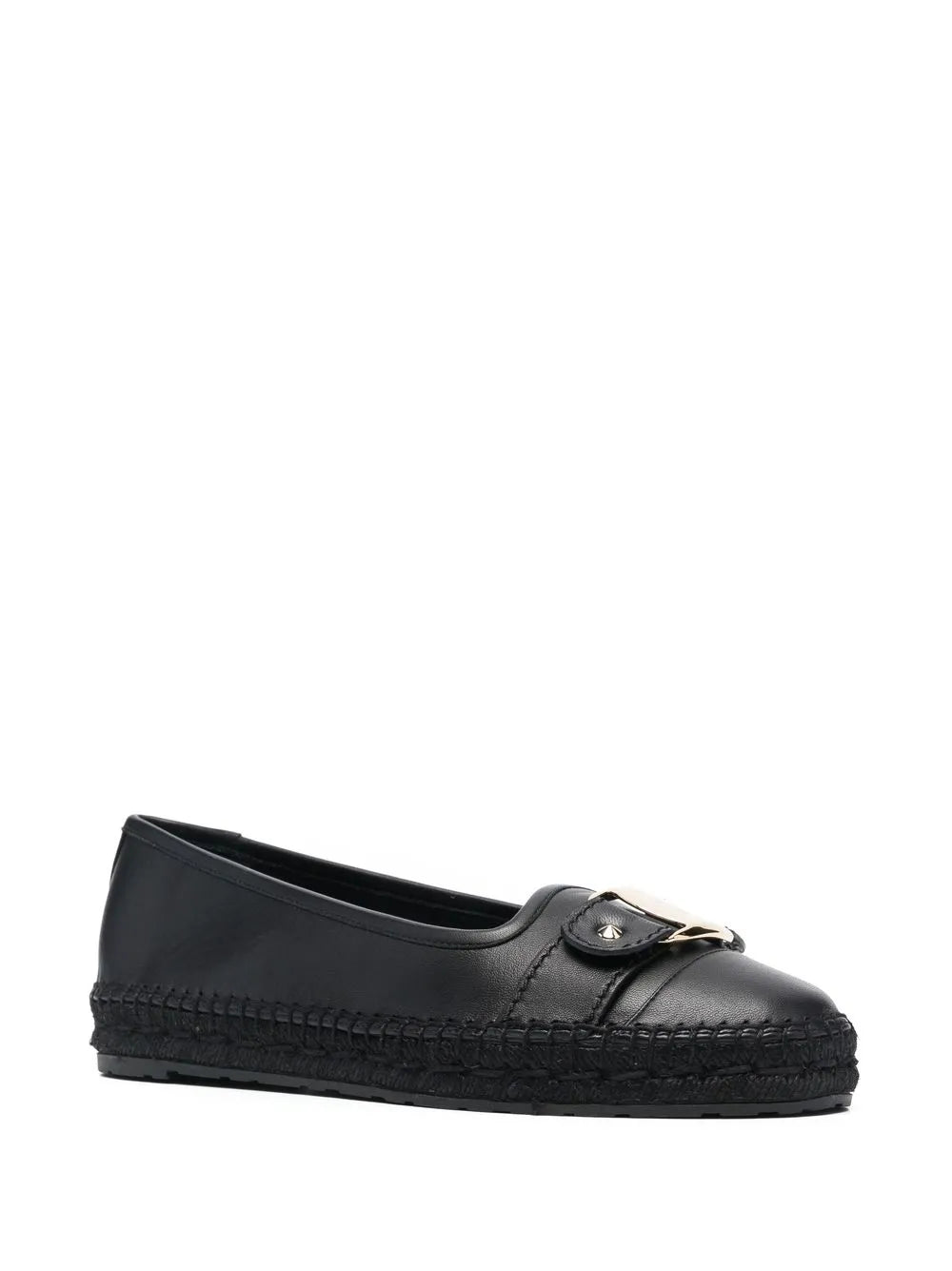 Ferragamo Vara Buckle-Detail Espadrilles
