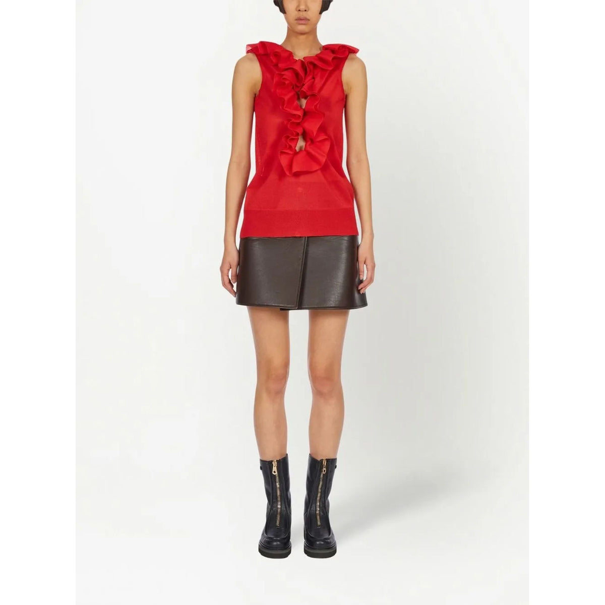 Ferragamo Without Sleeves Fantasy-Neck