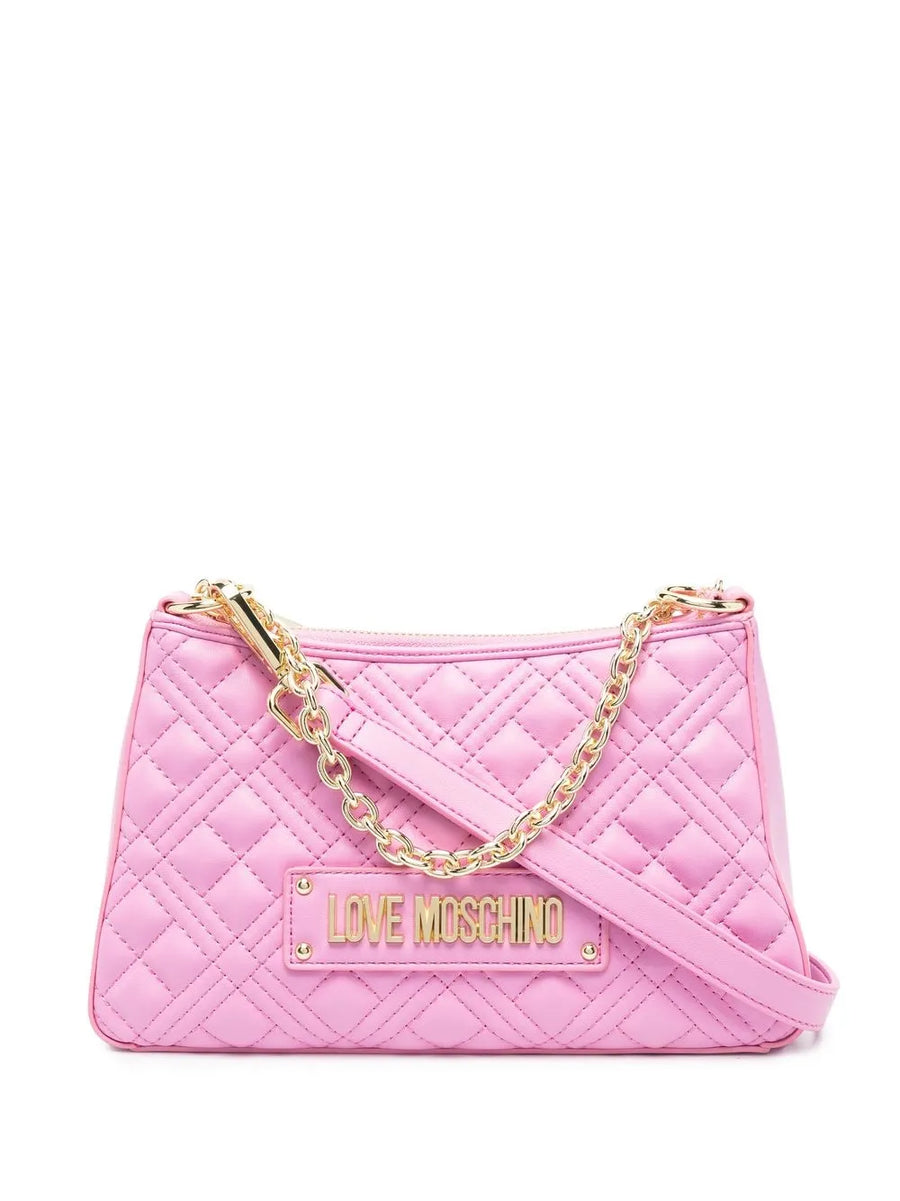 Love MOSCHINO BORSA QUILTED BAG  PU LILLA