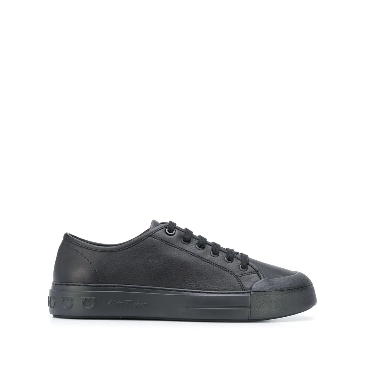 Ferragamo Gancio Low-Top Sneakers