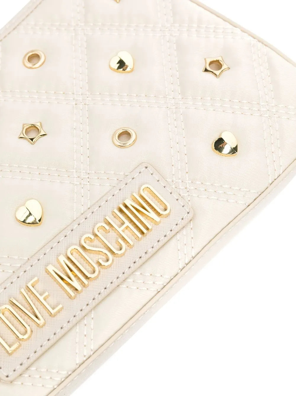 Love MOSCHINO BORSA NYLON + PU LAMB