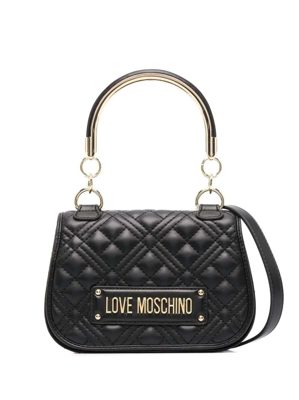 Love MOSCHINO BORSA QUILTED NERO