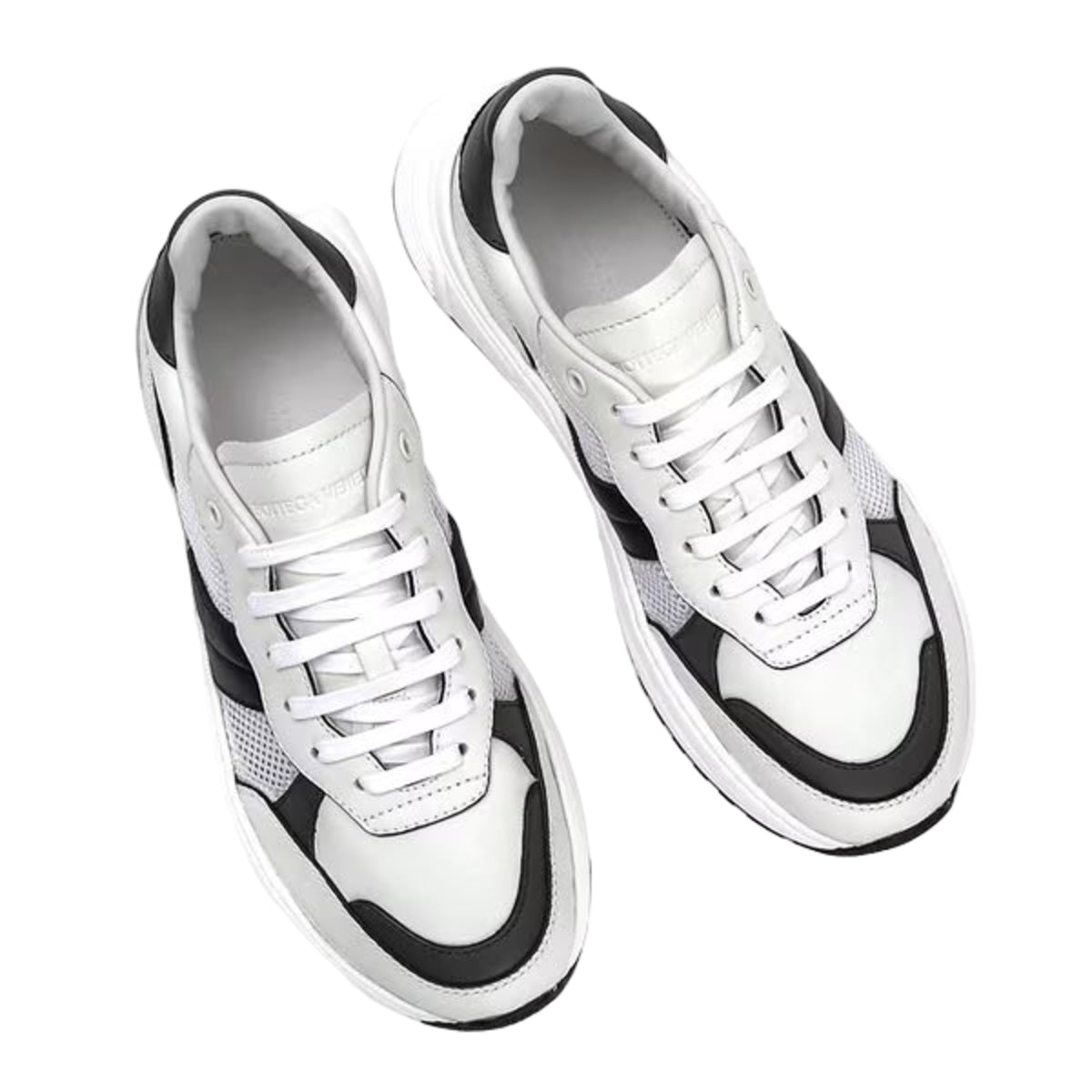 Bottega Veneta Speedster Athletic Sneakers White/Black