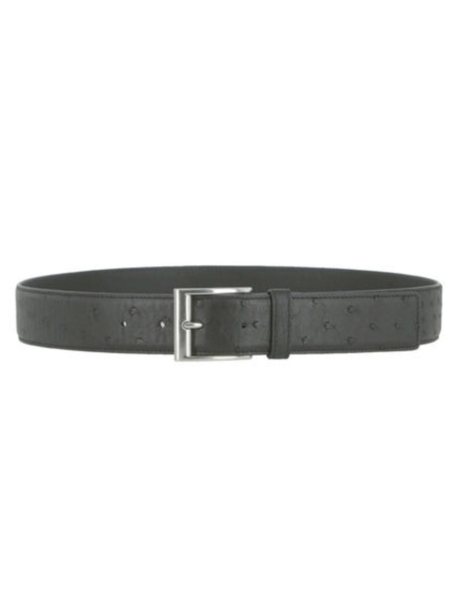 Bottega Veneta Leather Belt in Black