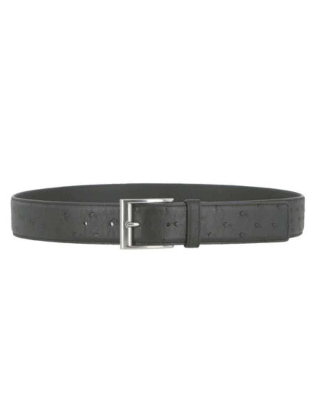 Bottega Veneta Leather Belt in Black