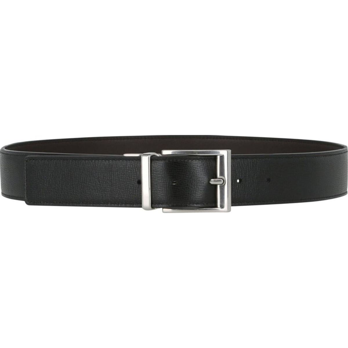 Bottega Veneta Leather Belt Black