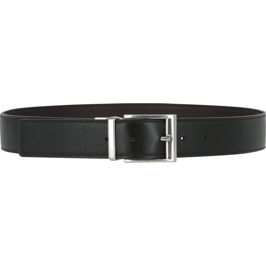 Bottega Veneta Leather Belt Black