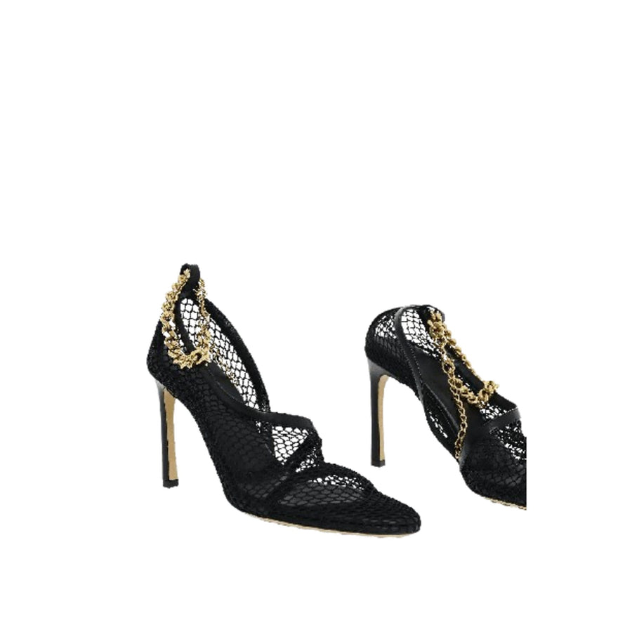 Bottega Veneta Chain-Trimmed 100Mm Mesh Sandals