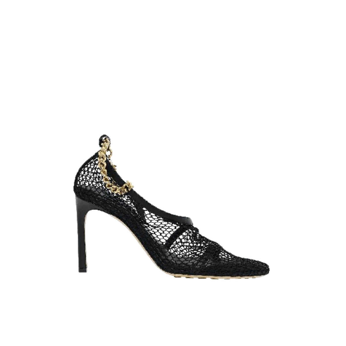 Bottega Veneta Chain-Trimmed 100Mm Mesh Sandals
