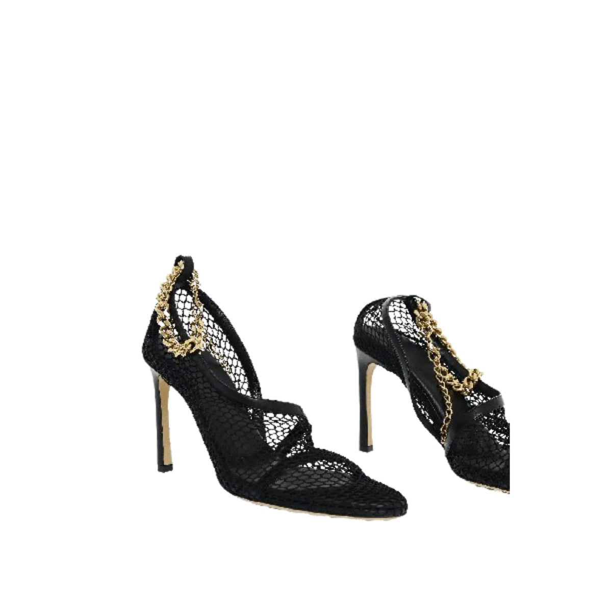 Bottega Veneta Chain-Trimmed 100Mm Mesh Sandals