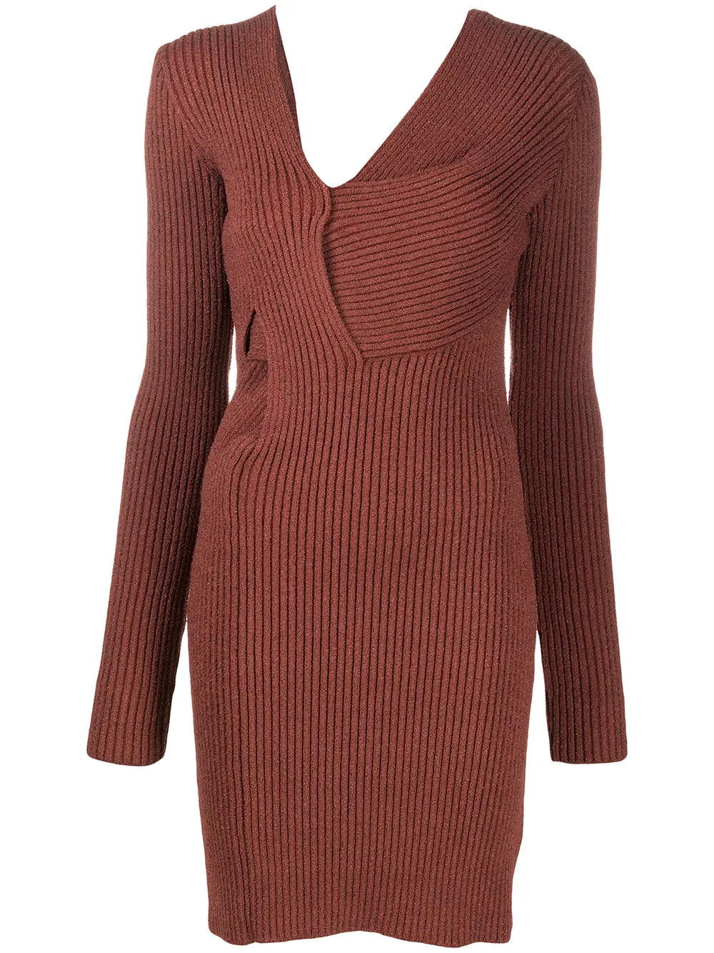Bottega Veneta Cut-Out Knitted Dress