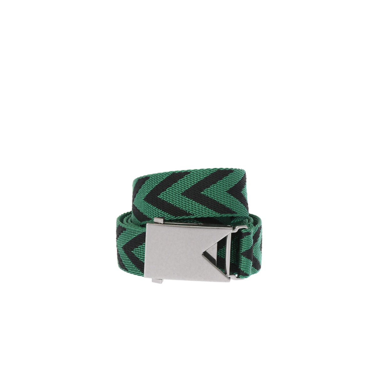 Bottega Veneta Polyester Belt in Green/Black