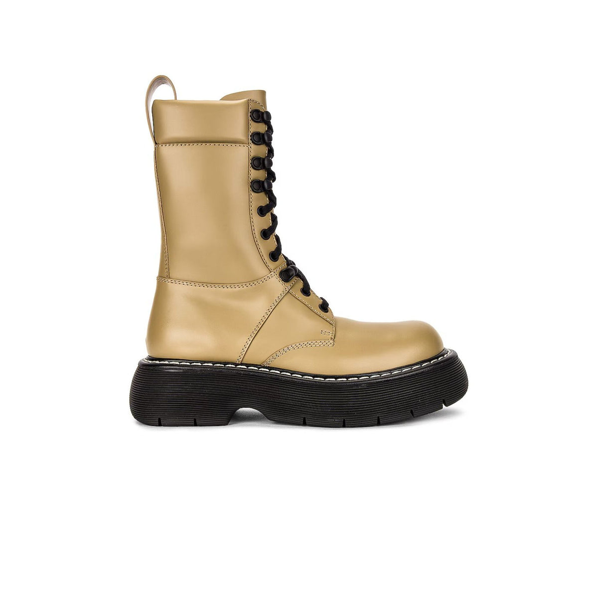 Bottega Veneta Bounce Lace-Up Combat Boots