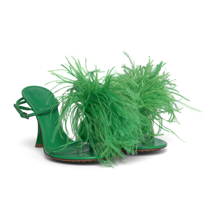 Bottega Veneta Feather Dot Sandals