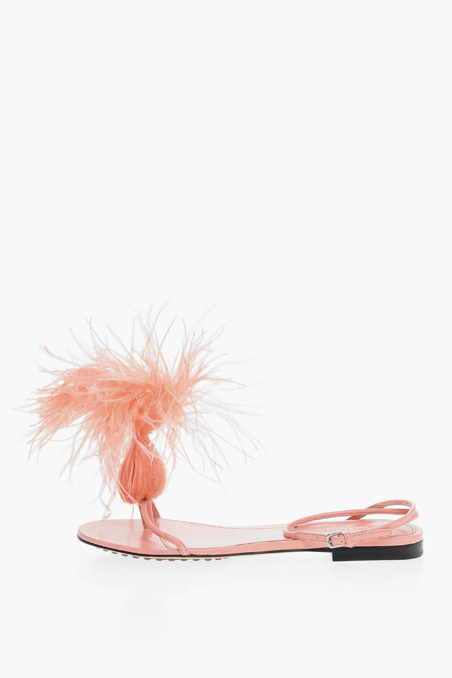 Bottega Veneta Feather Dot Flat Sandals