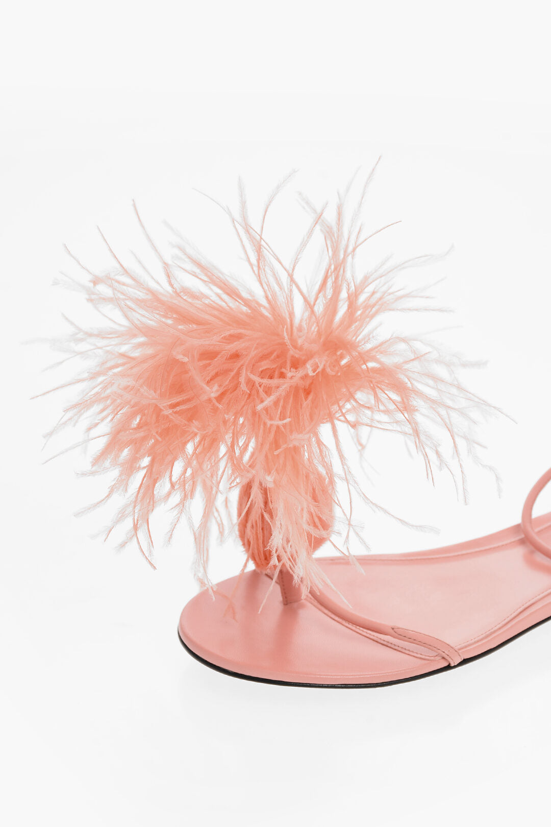 Bottega Veneta Feather Dot Flat Sandals