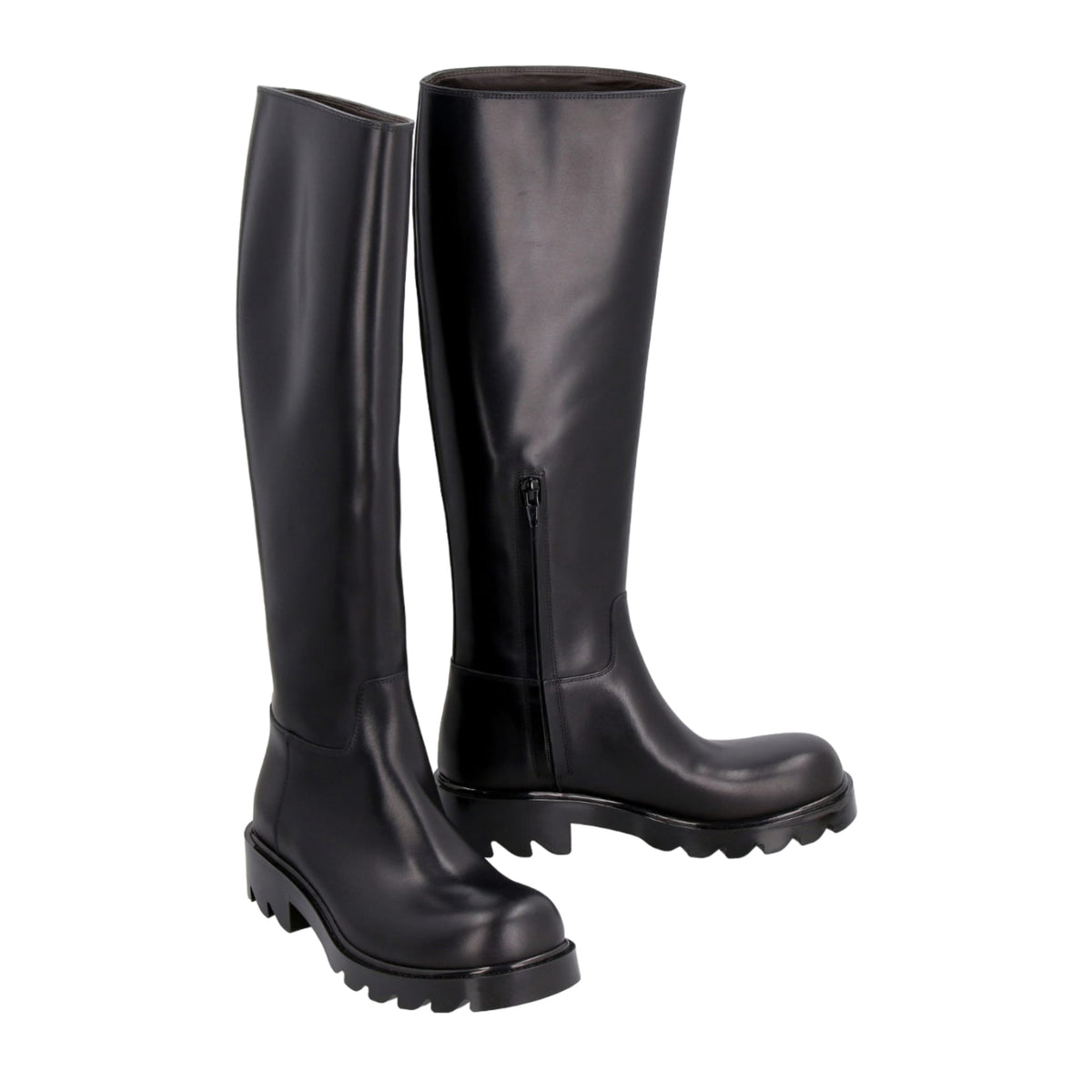 Bottega Veneta Strut Round-Toe Boots