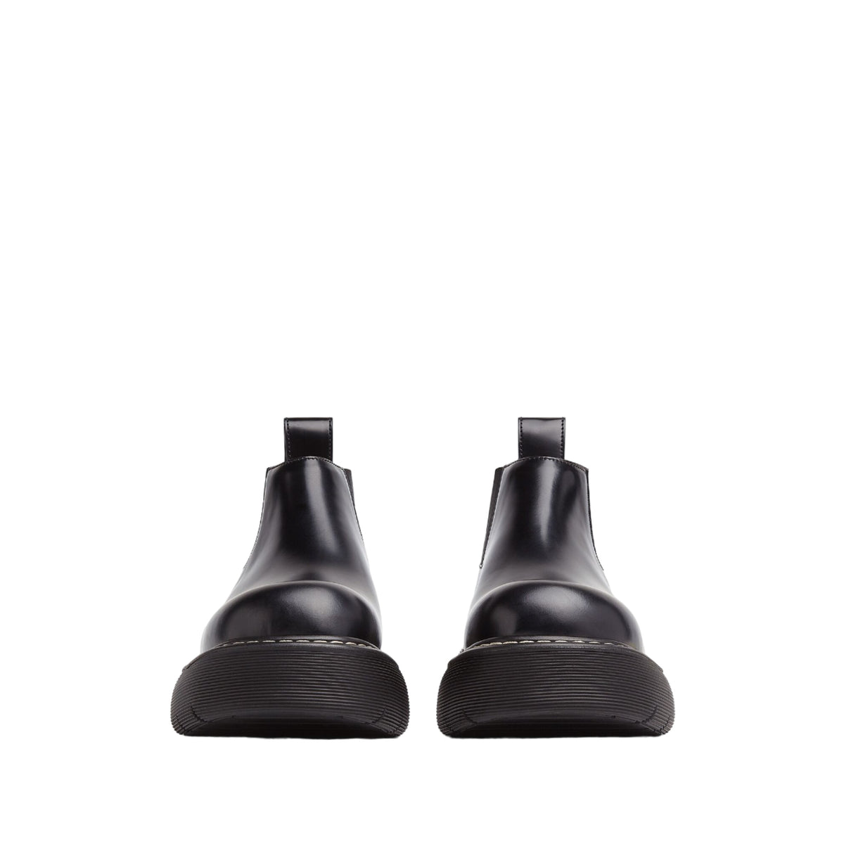 Bottega Veneta Bounce Ankle Boots Black