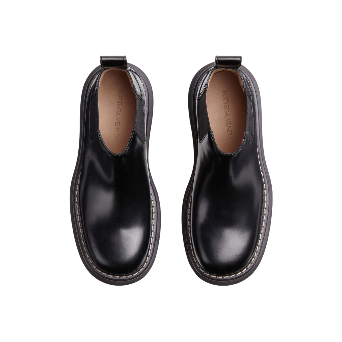 Bottega Veneta Bounce Ankle Boots Black
