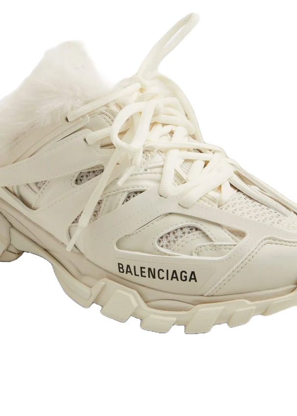 Balenciaga Furry Slide Sandal