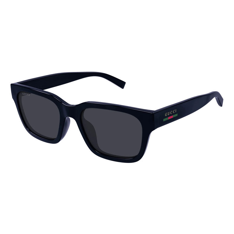 Gucci Sunglasses Rectangle Full Rim, Blue Frame and Blue Lens GG1857S004