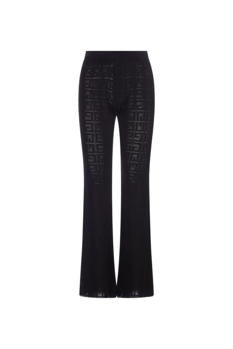 Givenchy Wide Elasticated 4G Pants_Black