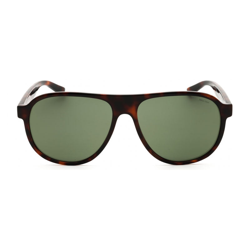 Nike Sunglasses Aviator Full Rim, Havana Frame and Green Lens NIKEVINTAGEICONIB3679X234