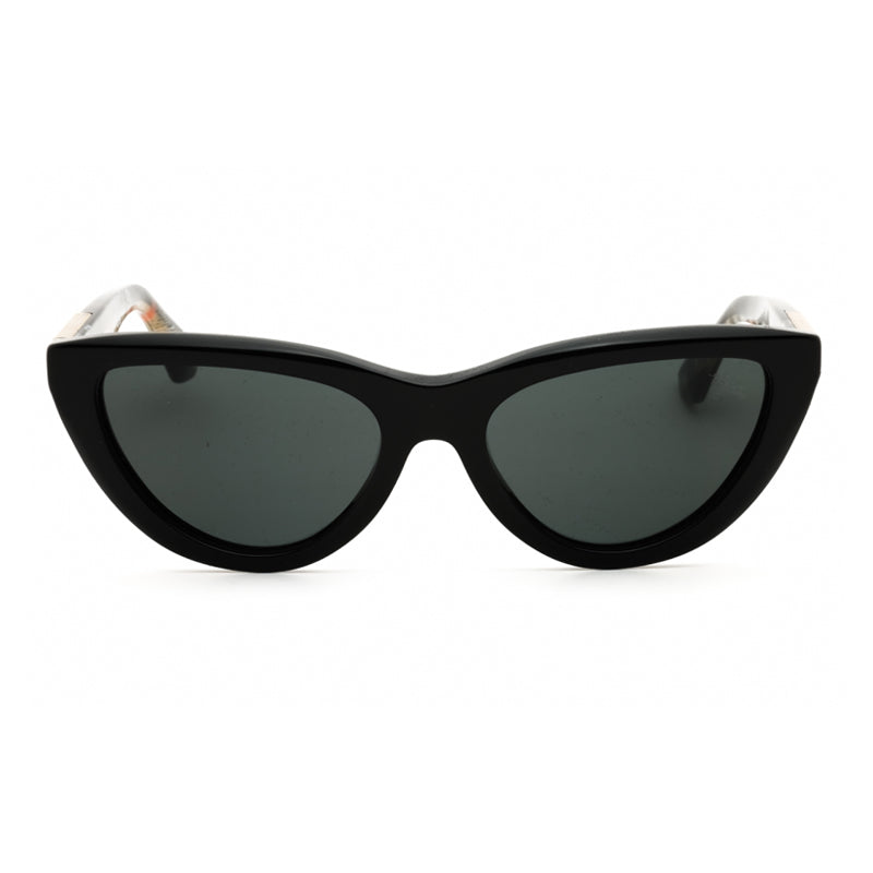 Burberry Sunglasses Cat Eye Full Rim, Black Frame and Dark Grey Lens BE4436U418887