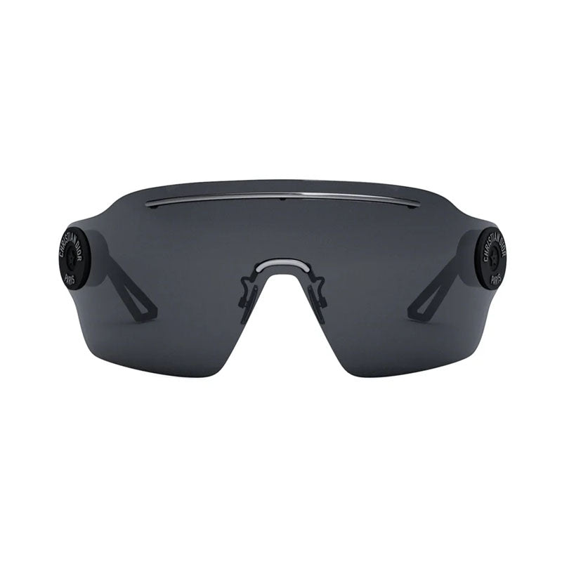 Dior Sunglasses Shield Rimless, Matte Black Frame and Smoke Lens DIORPACIFICM1U11A0