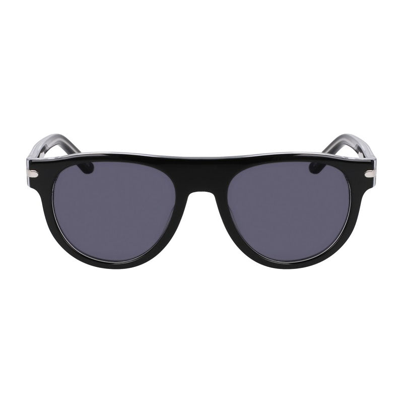 Nike Sunglasses Round Full Rim, Black Frame and Grey Lens CRESCENTIIIEV24019010