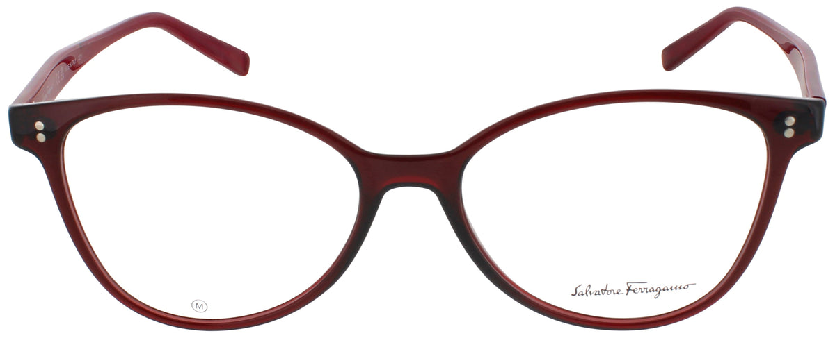 Ferragamo Salvatore Ferragamo Optical Glasses Burgundy