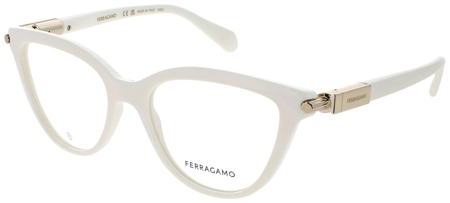 Ferragamo Salvatore Ferragamo Optical Glasses Ivory