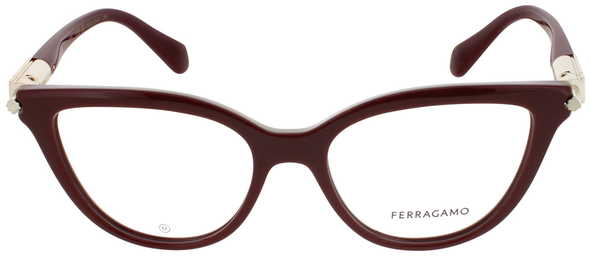 Ferragamo Salvatore Ferragamo Optical Glasses Burgundy