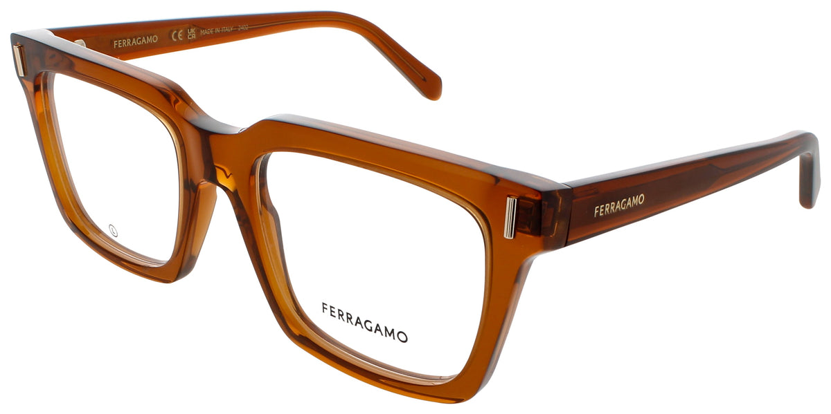 Ferragamo Salvatore Ferragamo Optical Glasses Brown