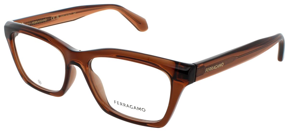 Ferragamo Salvatore Ferragamo Optical Glasses Brown