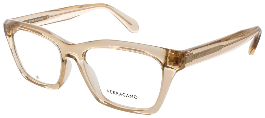 Ferragamo Salvatore Ferragamo Optical Glasses Beige