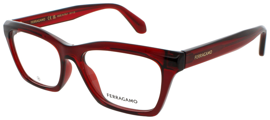Ferragamo Salvatore Ferragamo Optical Glasses Red