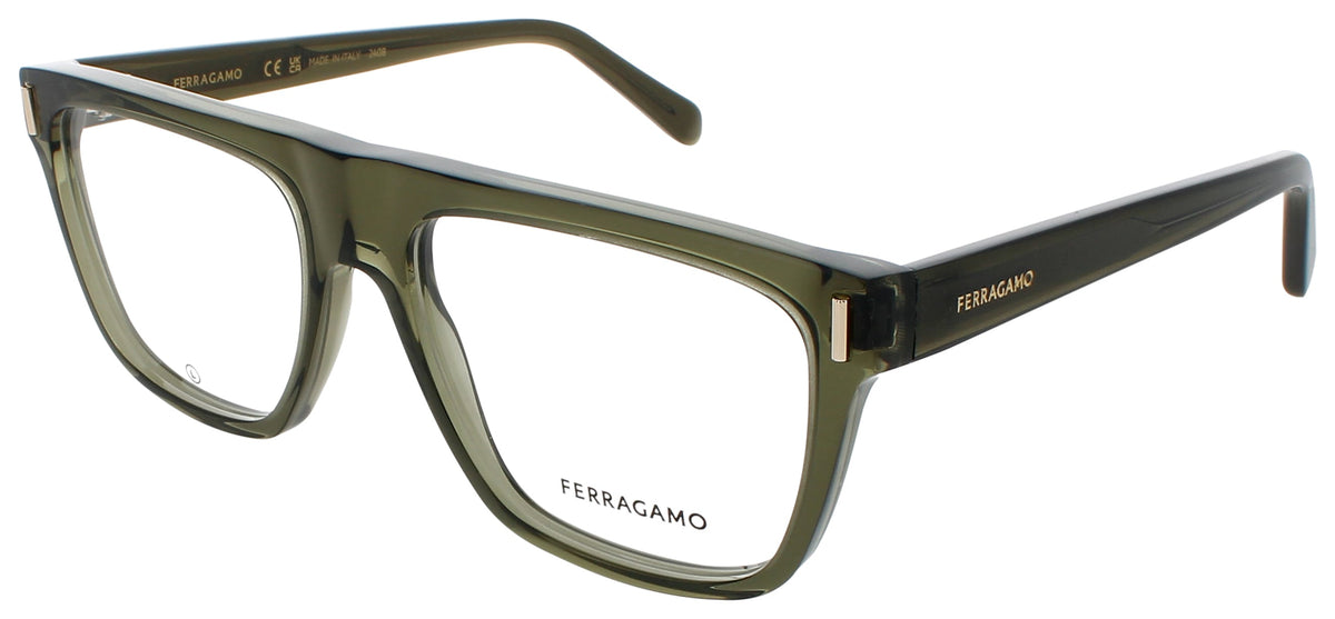 Ferragamo Salvatore Ferragamo Optical Glasses Green